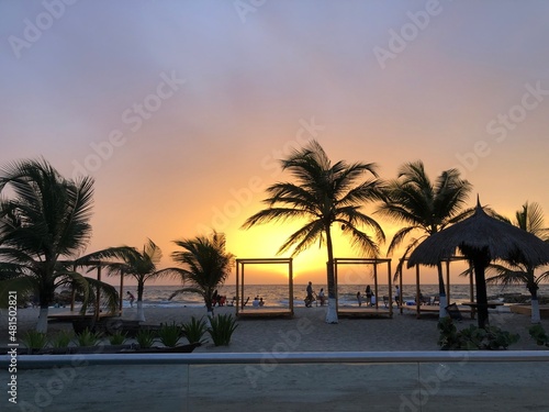 Tolu Coveñas Colombia Landscape Sunset Beach photo
