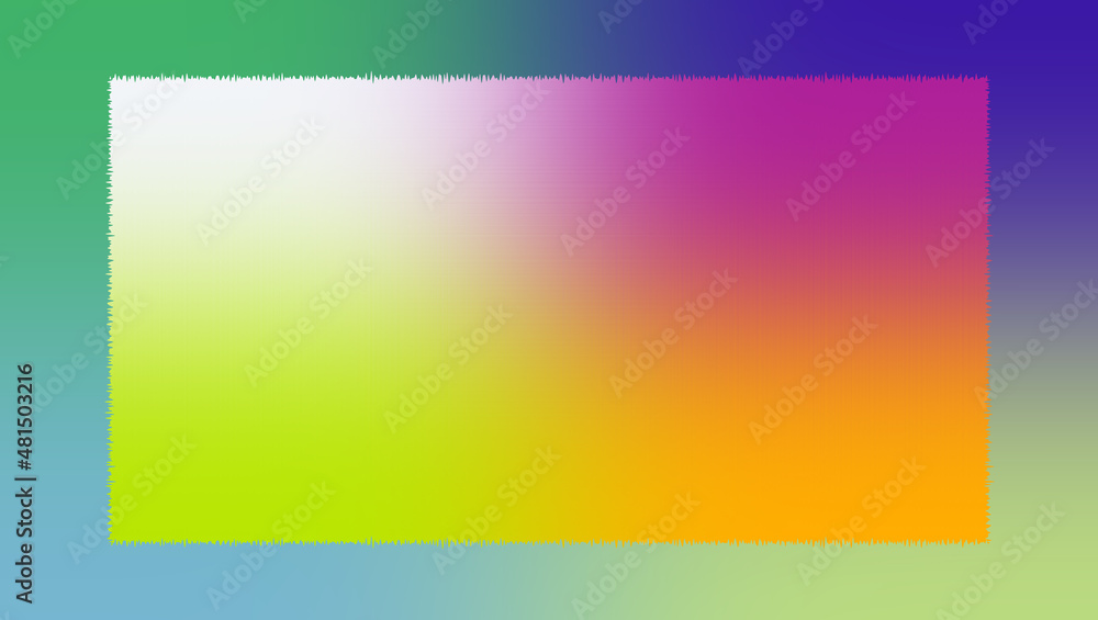 Fototapeta premium Abstract neon grunge border background image.