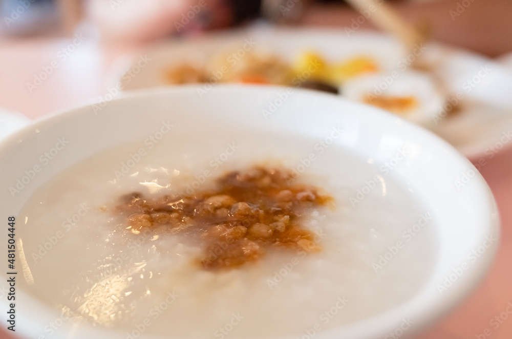 white rice porridge white rice porridge