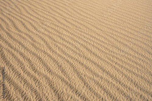 Rippling Texture of A Death Valley Sand Dune