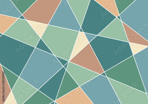 Abstract stained glass background. mosaic pastel Template design for home decoration