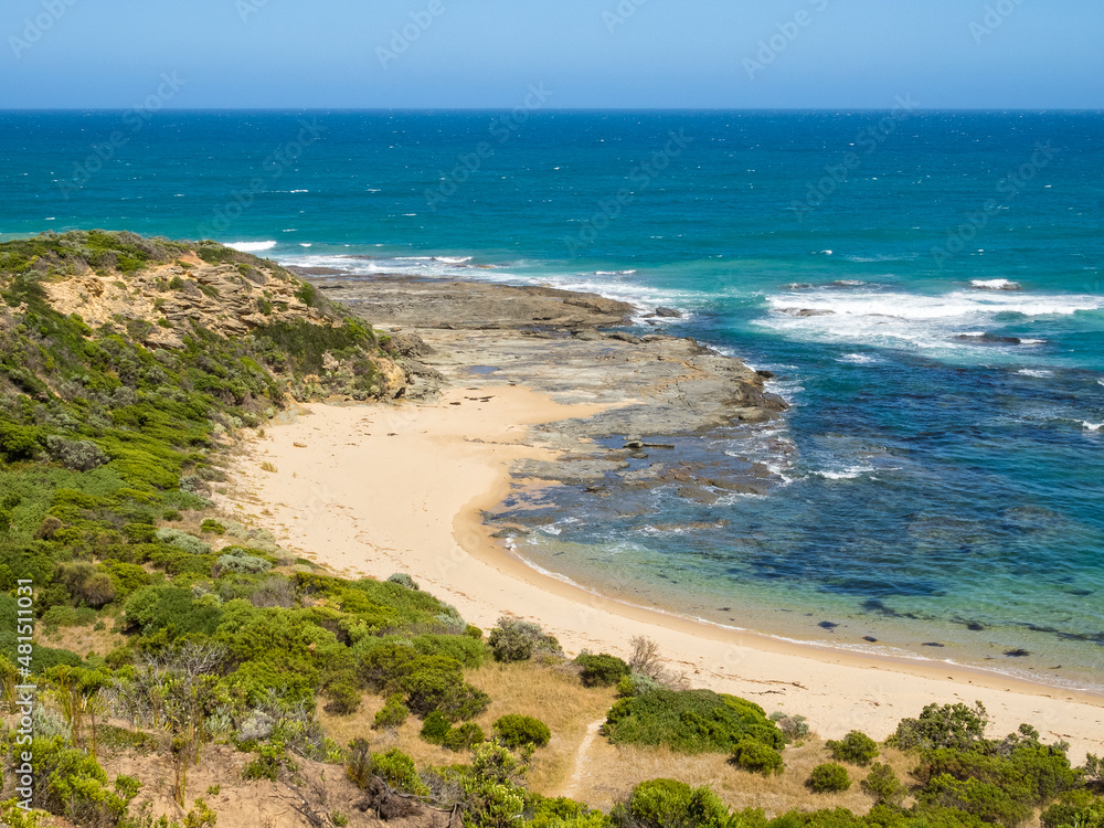 Little beach on the Great Ocean walk - Crayfish Bay, Victoria, Australia