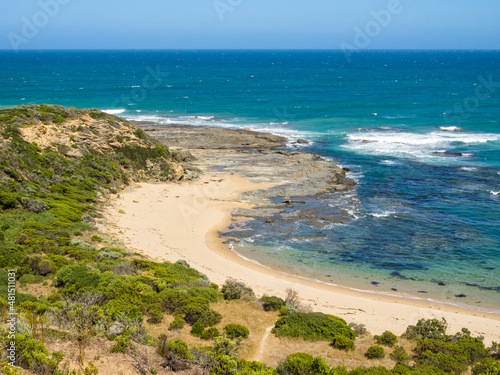 Little beach on the Great Ocean walk - Crayfish Bay, Victoria, Australia © lkonya