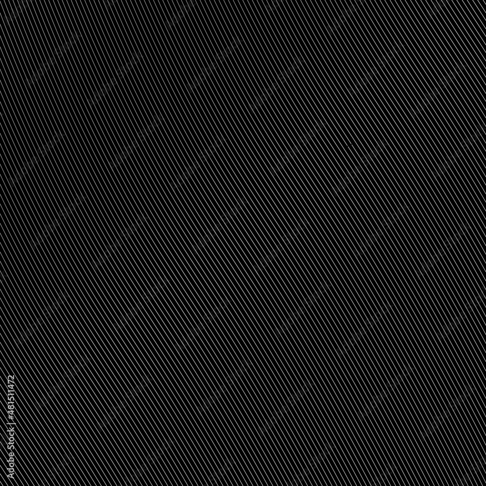 Obraz premium Abstract black geometric texture. Lines illustration. Waves.