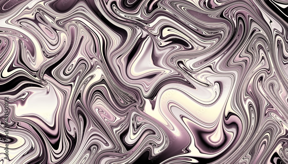 Wavy abstract futuristic background