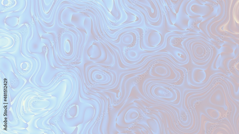 Wavy abstract futuristic background