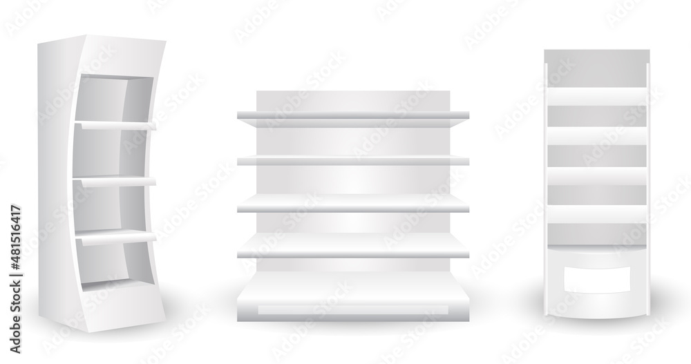 stock vector sale promotion shelf blank empty realistic, promotion shelf retail trade stands various types and sizes.
stock vector sale promotion shelf blank empty realistic, promotion shelf retail trade stands various types and sizes.