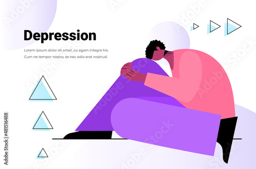 tired depressed man unhappy guy feeling desperate mental health diseases depression concept