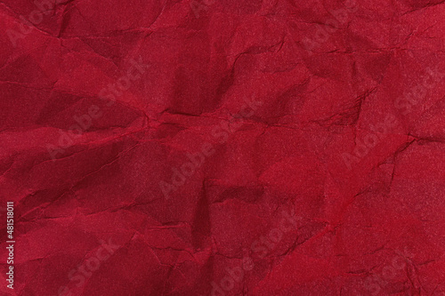 texture matt burgundy crumpled paper background.
paper textures and backgrounds.
