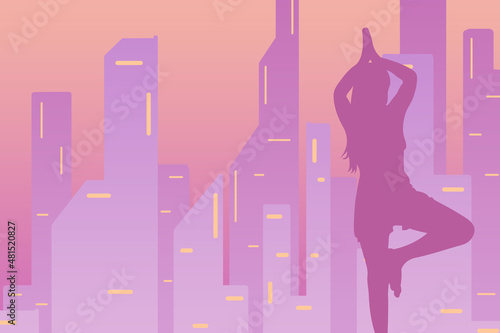 Yoga en la ciudad
