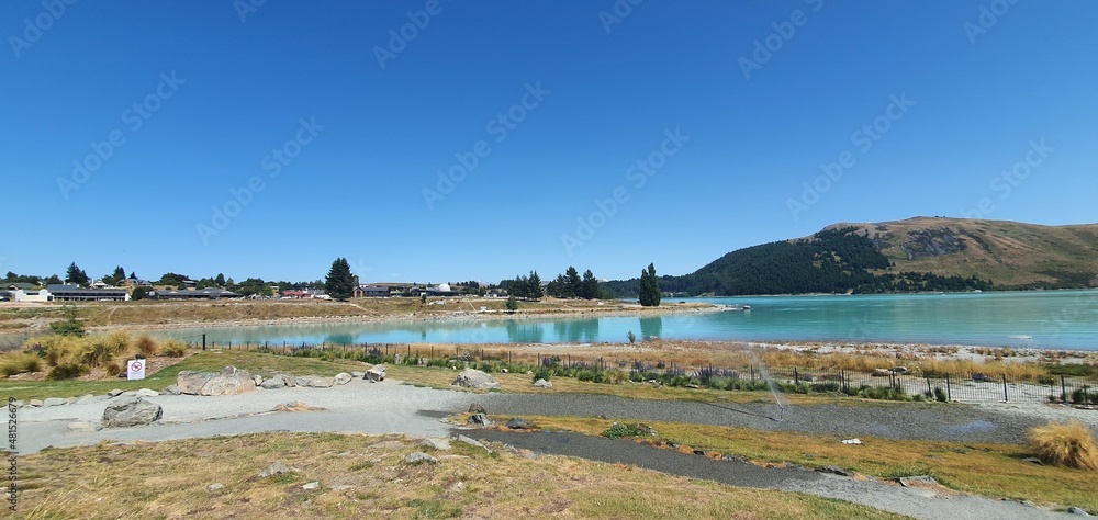 panorama of the lake