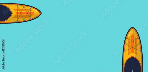Drawn sup background Vector illustration.
