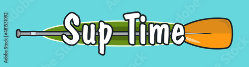 Drawn sup background Vector illustration.