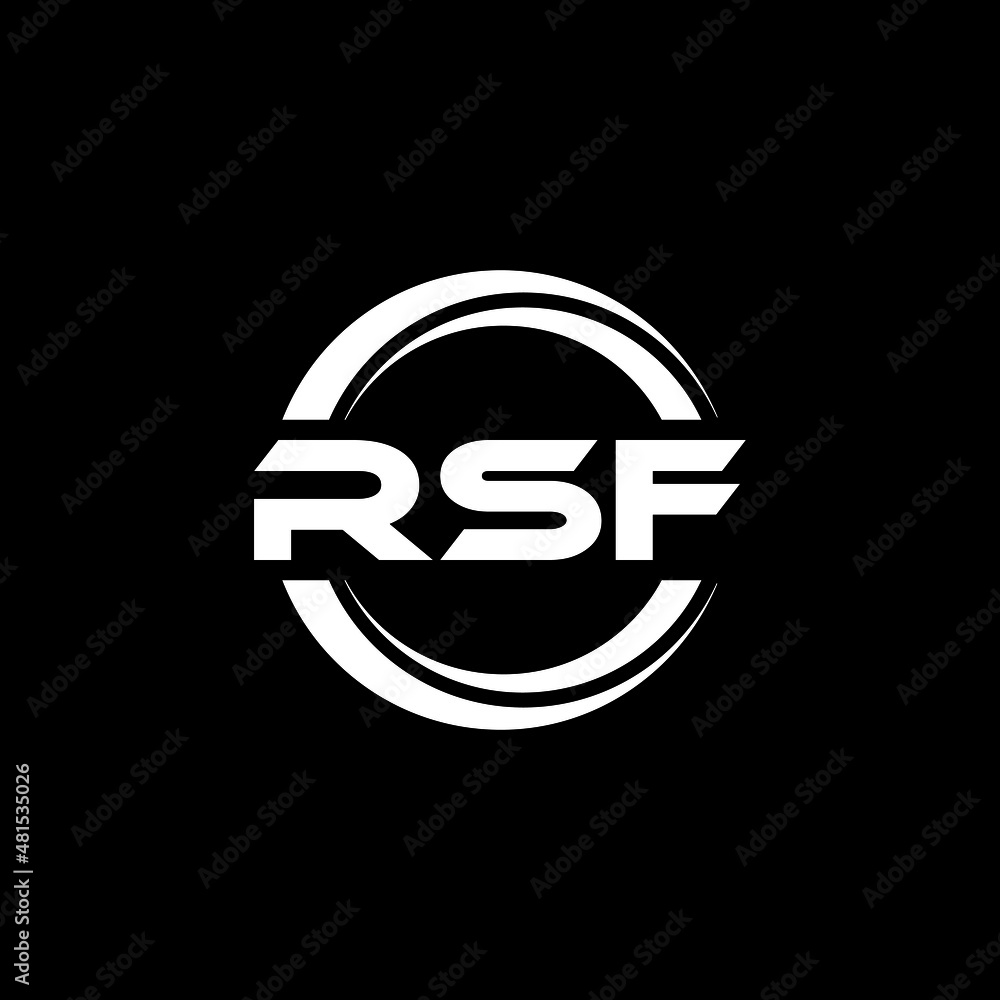 RSF letter logo design with black background in illustrator, vector logo modern alphabet font overlap style. calligraphy designs for logo, Poster, Invitation, etc. RSF letter logo design with black background in illustrator, vector logo modern alphabet font overlap style. calligraphy designs for logo, Poster, Invitation, etc.