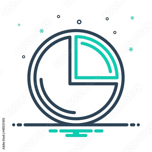 Mix icon for quarterly