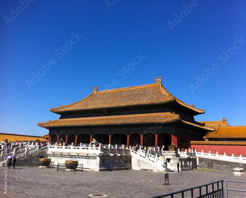 Pagoda at the imperial palace in Beijing