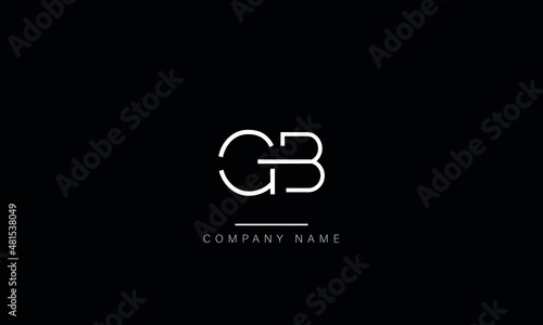 BG, GB, BG, Letters Logo Monogram photo