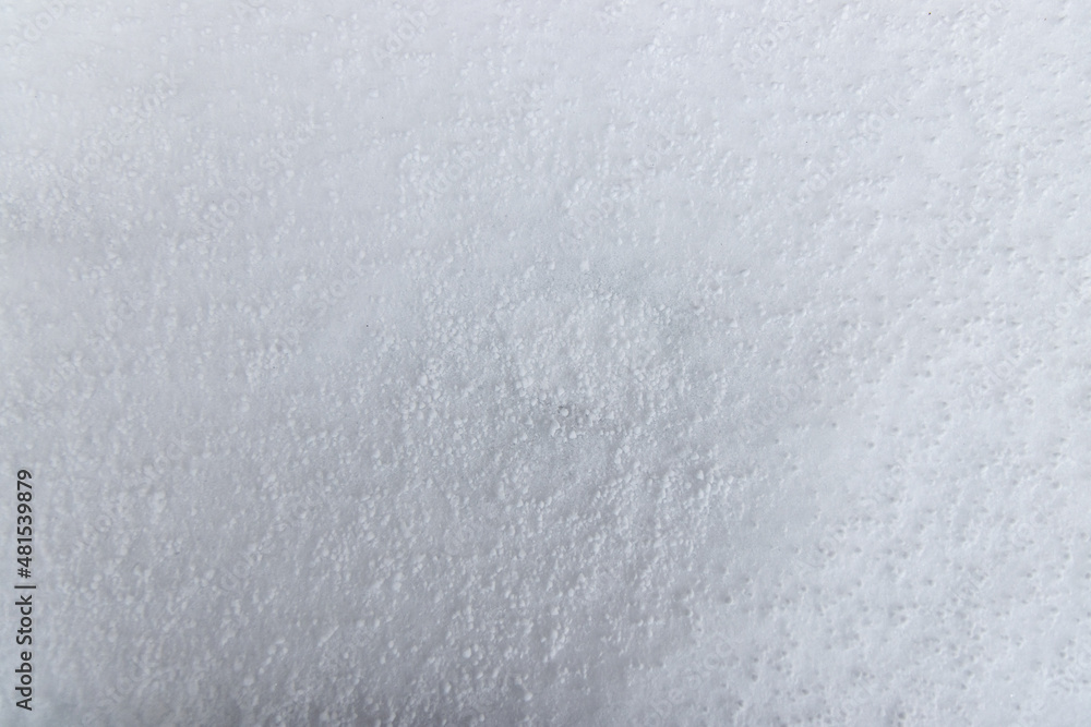 Obraz premium precipitation in the form of round snow as a background