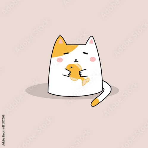 a cat who loves to cuddle