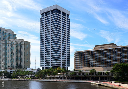 Panorama der Downtown von Jacksonville, Florida