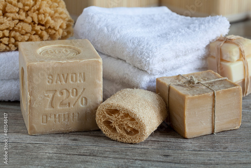 Spa Still Life With Organic Soap © Sunnydays