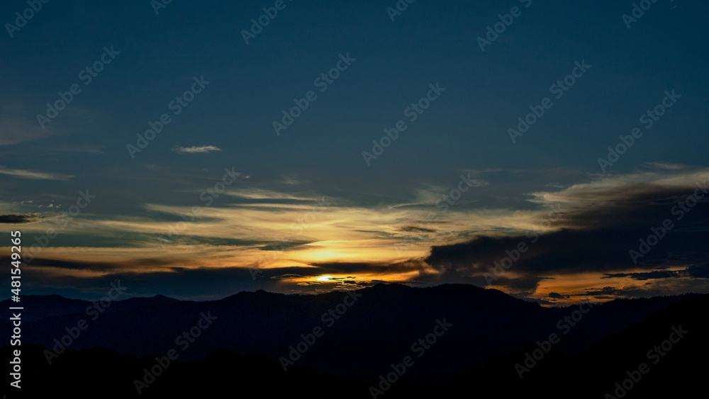 Nature background on a hill in the countryside. Nature background on a hill in the countryside.