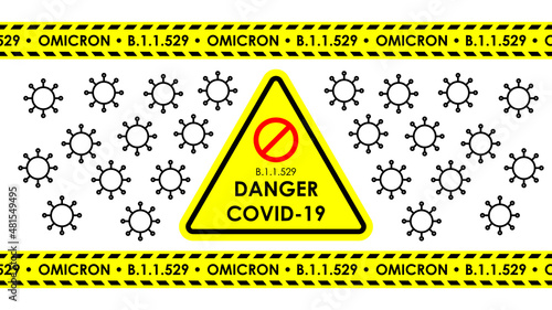 danger covid-19 new variant B.1.1.529 omicron, WHO classified the new virus mutation omicron.