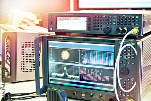 Spectrum analyzers and signal generator