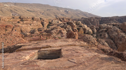 High Place of Sacrifice Trail in Petra - Jordan, World Heritage Site