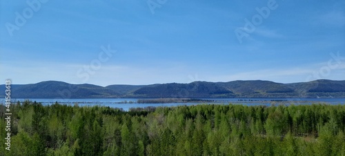 lake in the mountains