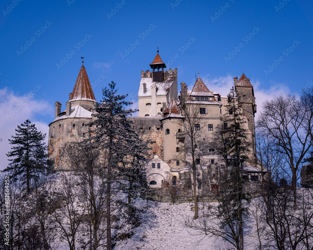 Dracula castle in Transylvania