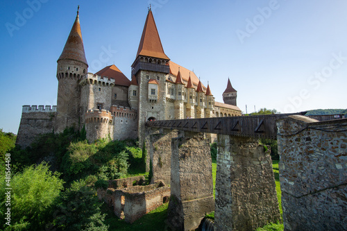 Hunyadi gothic castle in Transylvania