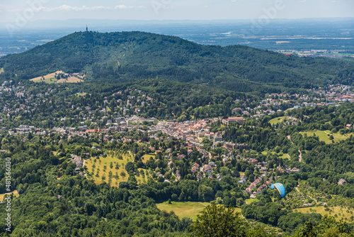 Gleitschirmflieger über Baden Baden © Fineart Panorama