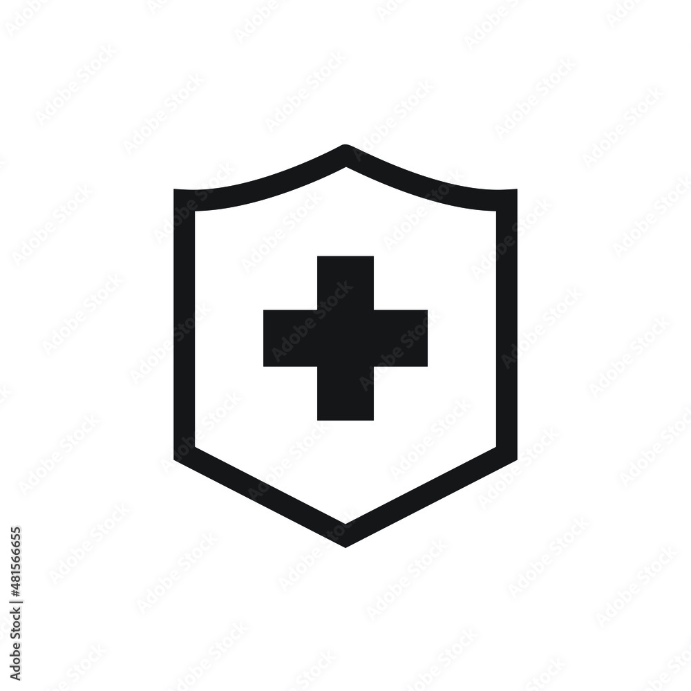 Medical health protection icon design vector illustration Medical health protection icon design vector illustration