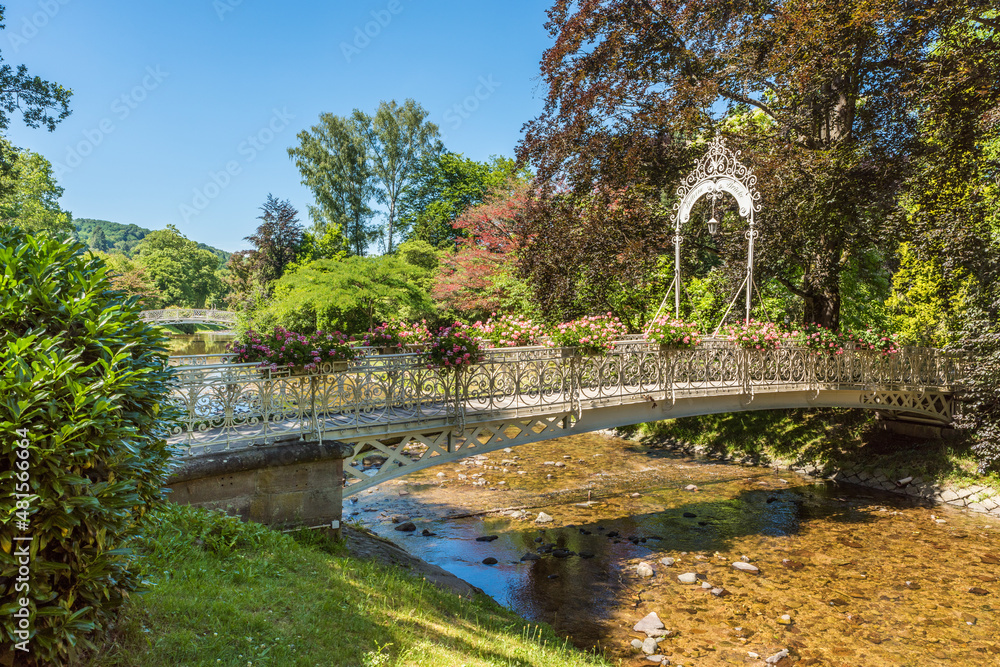 Baden Baden Gußeiserne Brücke Baden Baden Gußeiserne Brücke