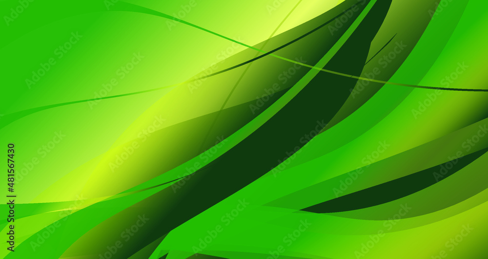 Abstract green background with lines Abstract green background with lines
