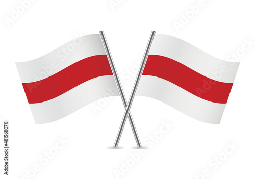 Belarus opposition flags. Belarusian opposition flags. Historical flag of Belarus. The symbol of freedom Belarus. White-red-white colors. Vector illustration. Free Download Belarus opposition flags. Belarusian opposition flags. Historical flag of Belarus. The symbol of freedom Belarus. White-red-white colors. Vector illustration. - GFXLoad