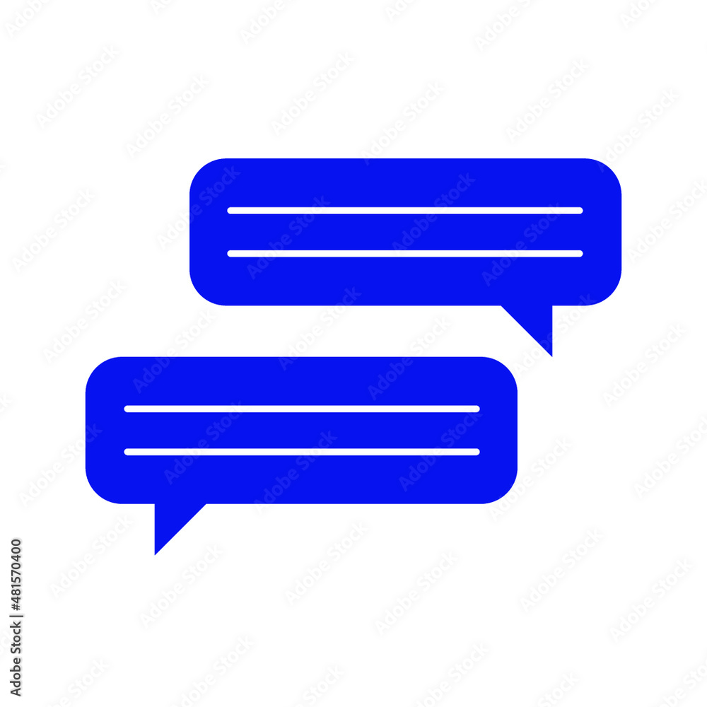 Bubble chat icon Bubble chat icon