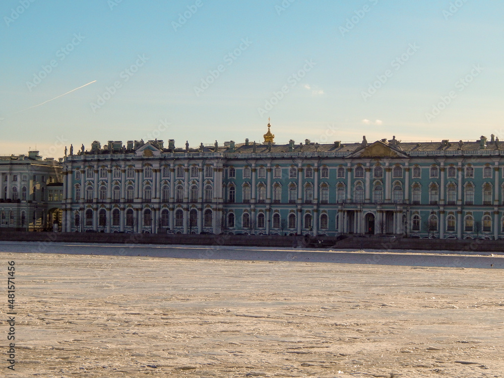 Naklejka premium Зимний дворец