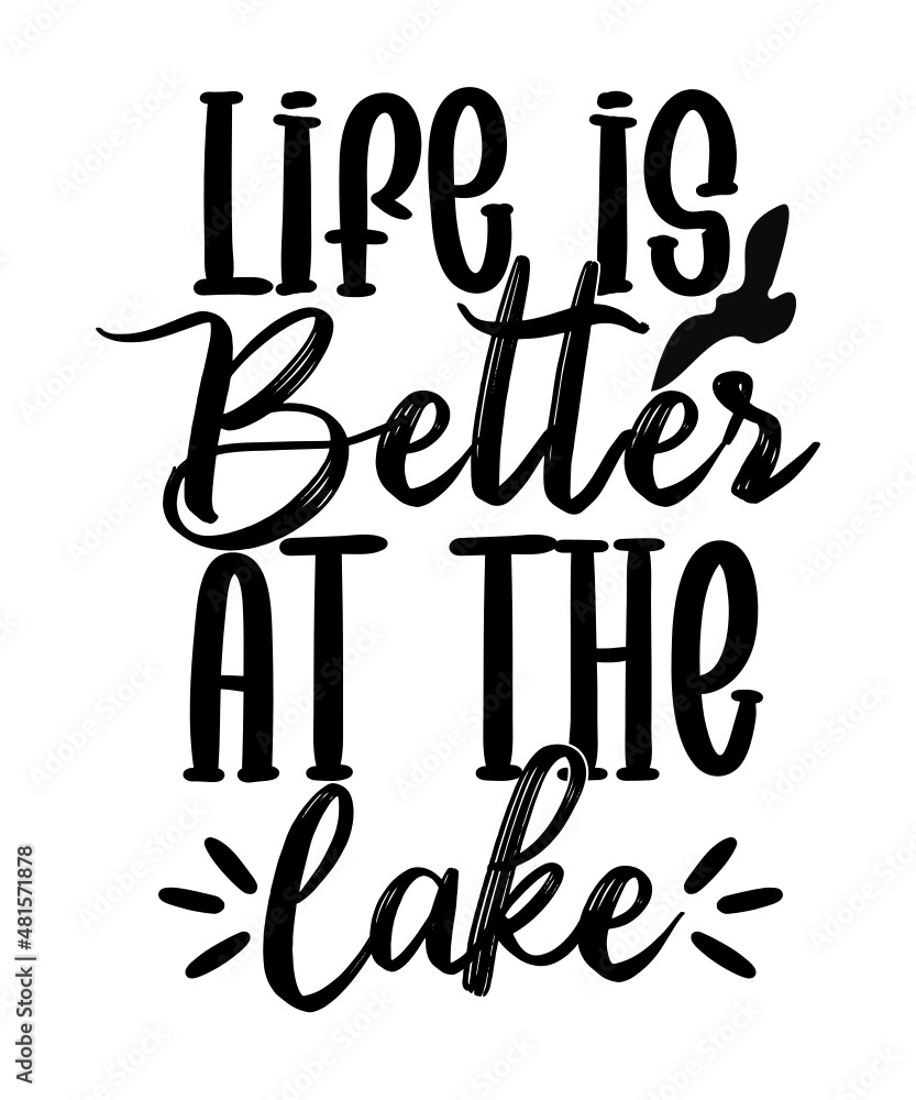 Lake SVG Bundle, Png, Dxf, lake life svg, quotes svg, family svg ...