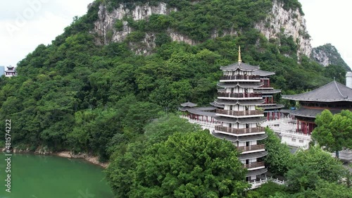 Confucian temple, Liuzhou, Guangxi, China photo