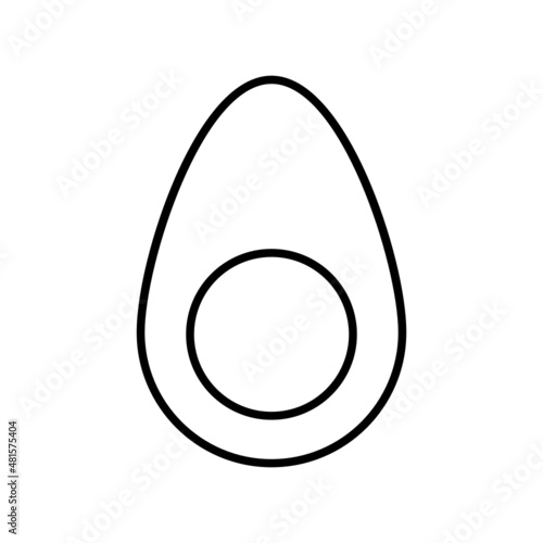 Iconos de menú de alérgenos alimentarios en círculos. Iconos blancos de alérgenos alimentarios en círculos negros. Huevo alergia iconos vectoriales.