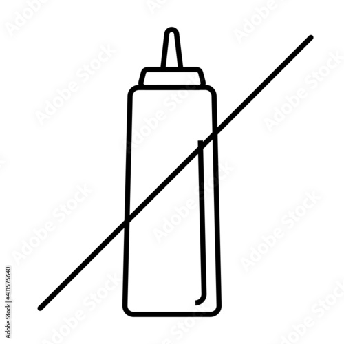 Iconos de menú de alérgenos alimentarios en círculos. Iconos blancos de alérgenos alimentarios en círculos negros. Mostaza alergia iconos vectoriales.