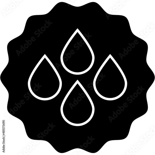 Iconos de menú de alérgenos alimentarios en círculos. Iconos blancos de alérgenos alimentarios en círculos negros. Semillas de sésamo alergia iconos vectoriales.