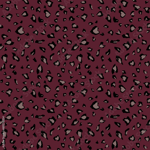 Wild & Soft Leopard Digital Papers, Seamless Patterns, Animal Design Illustration, 12 inches	