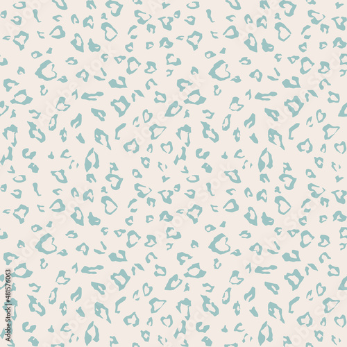 Wild & Soft Leopard Digital Papers, Seamless Patterns, Animal Design Illustration, 12 inches	