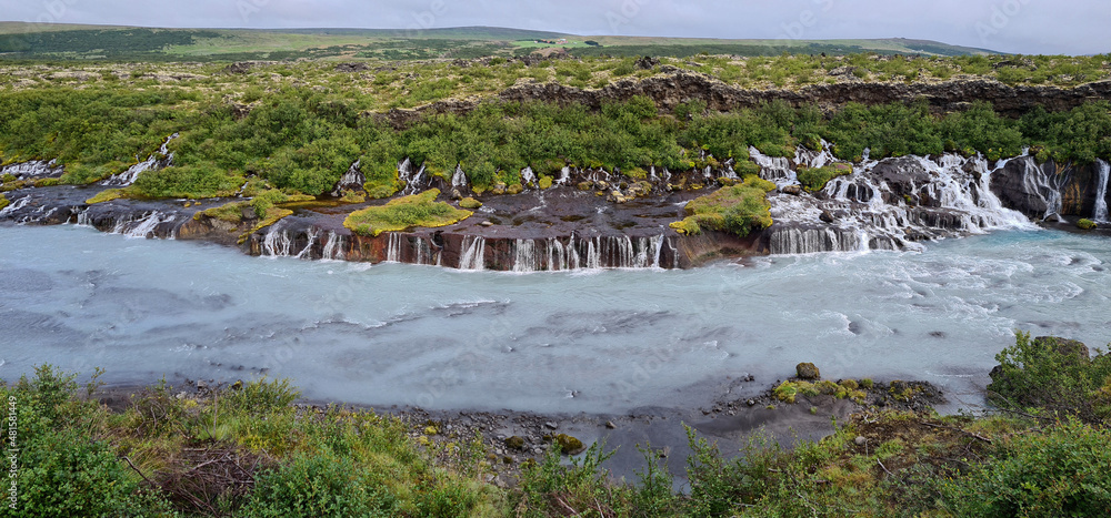 Hraunfossar waterfall - Iceland