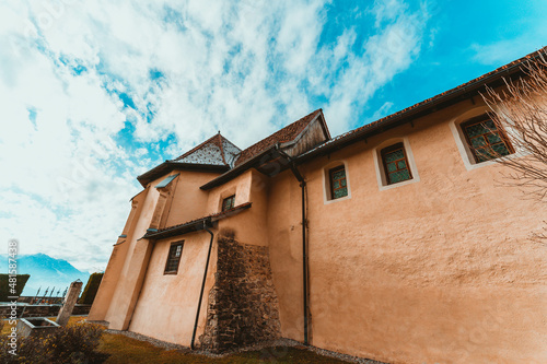 old house in the mountains