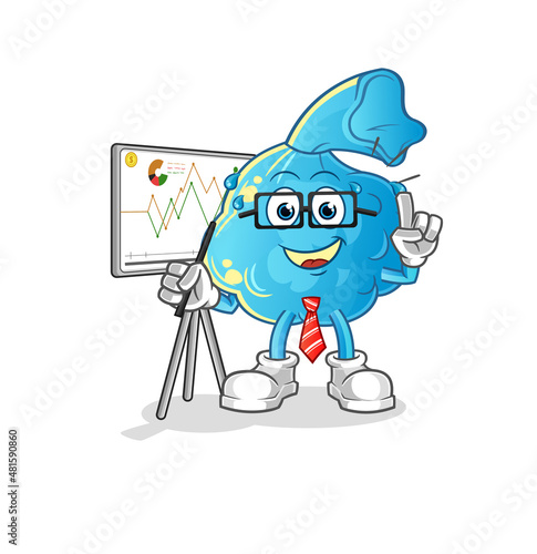 fever compress marketing character. cartoon mascot vector