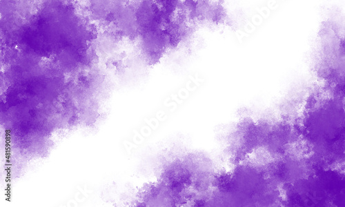 Abstract purple watercolor background